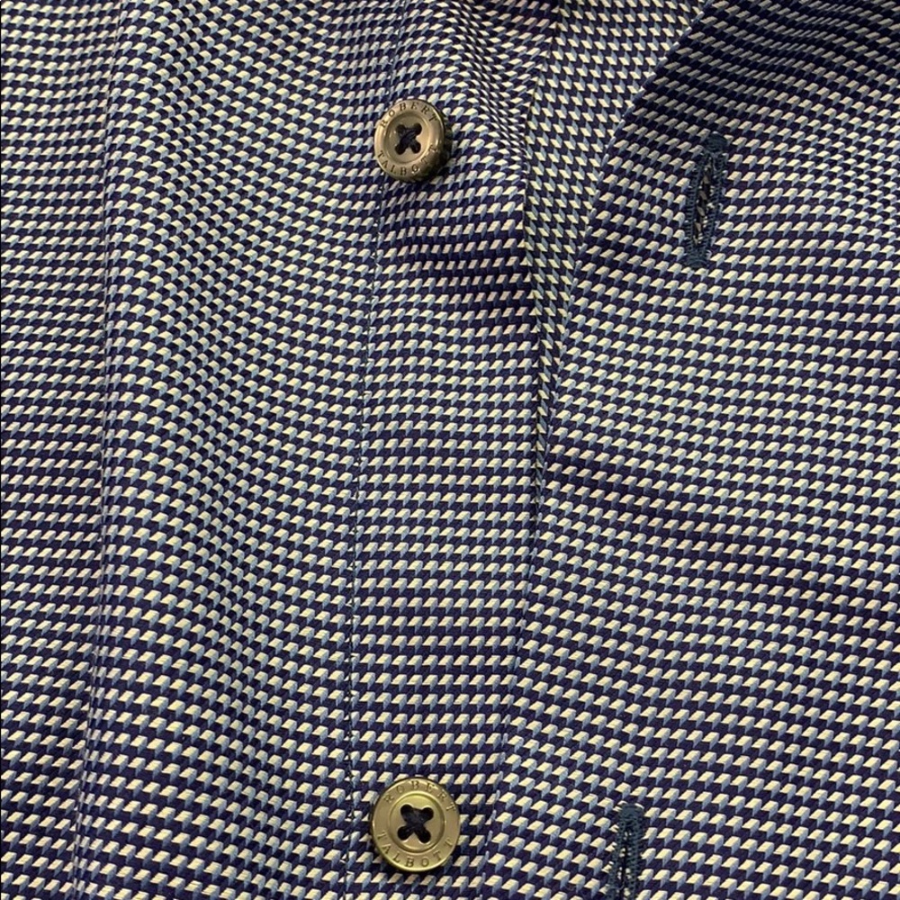 Excellent Condition! Talbot Button Down Shirt Blue - image 4